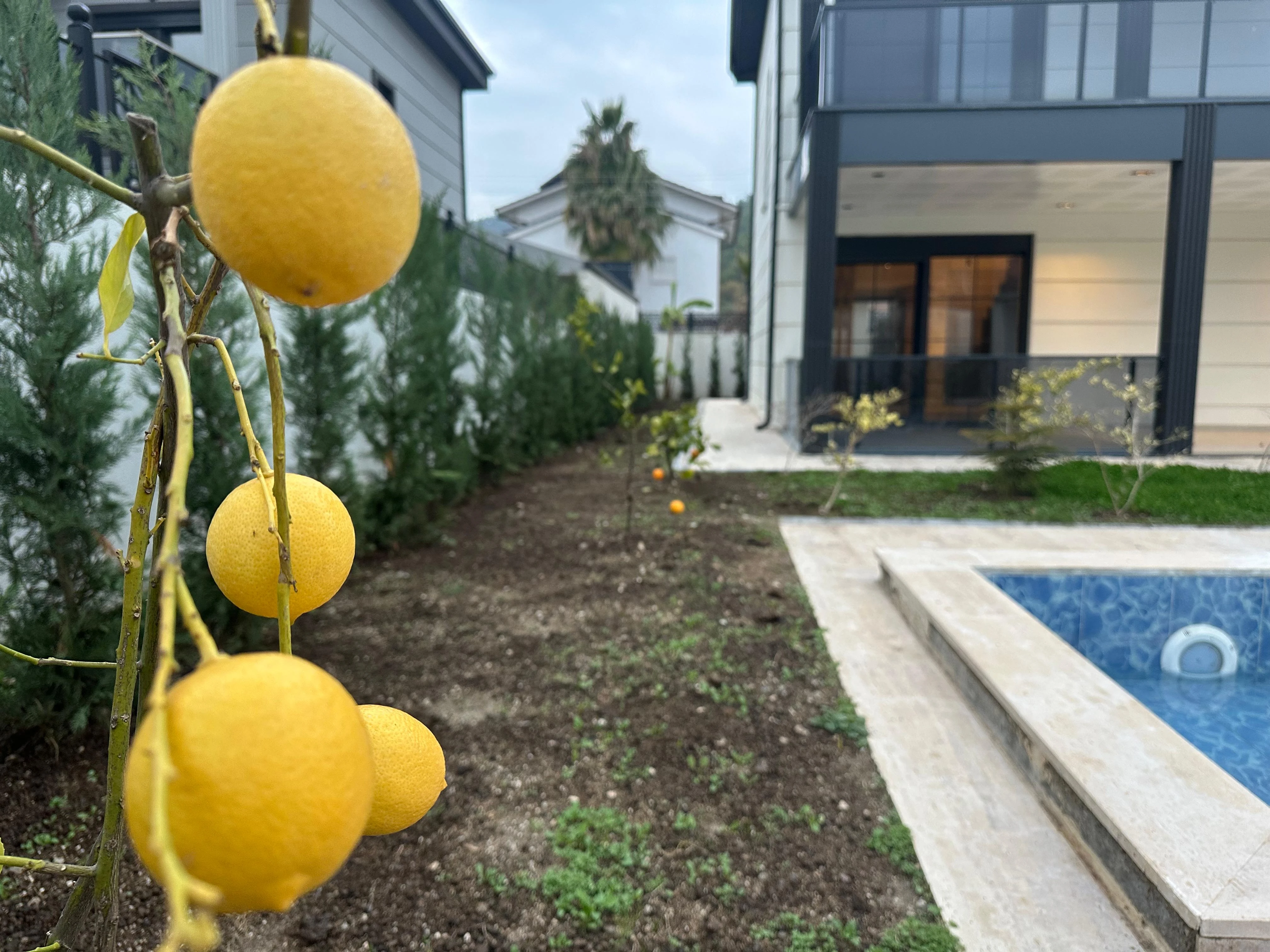 Kemer de Müstakil Havuzlu, 521m2² Arsalı, 295m2² Villa