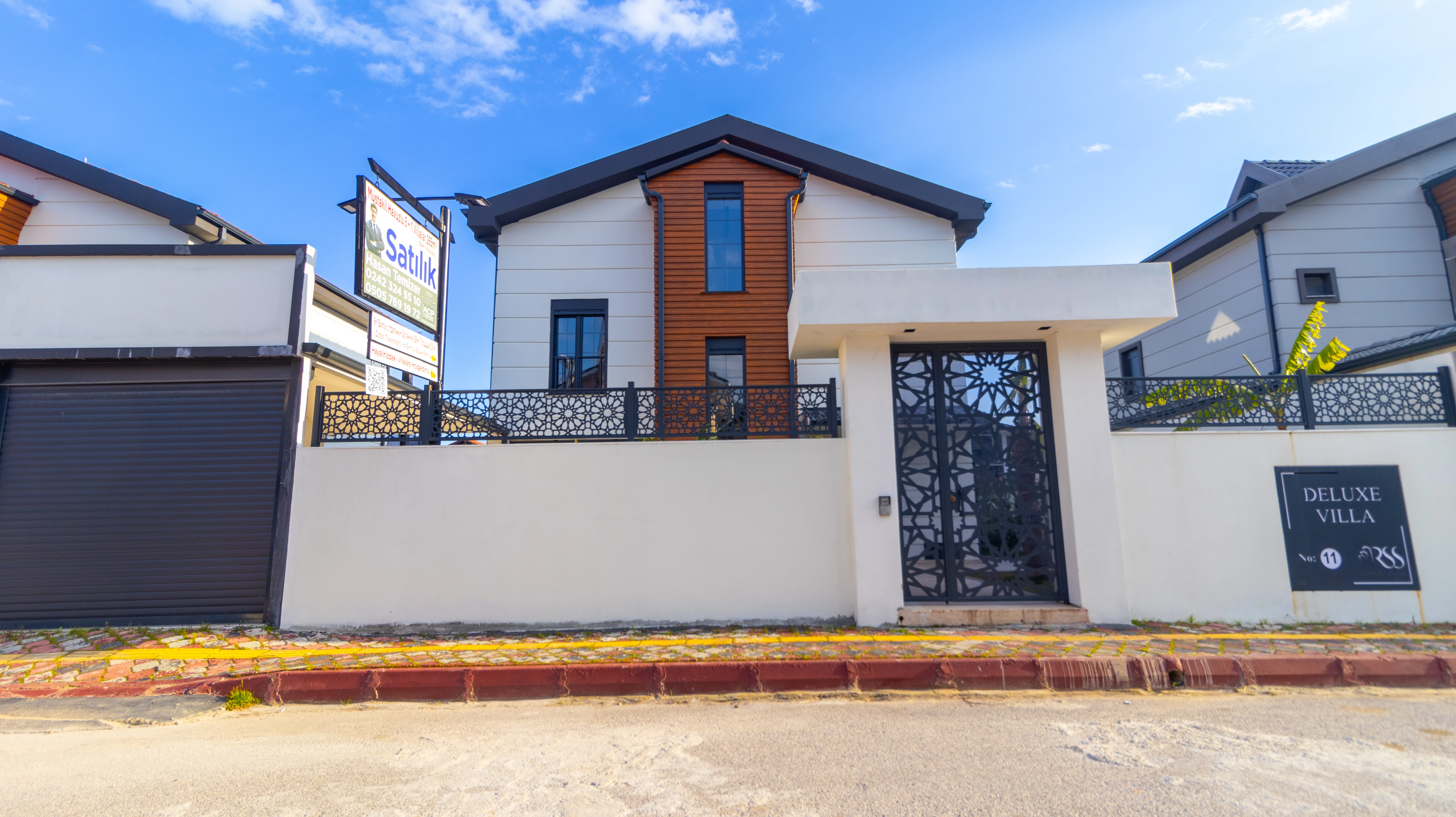 Kemer de Müstakil Havuzlu, 521m2² Arsalı, 295m2² Villa