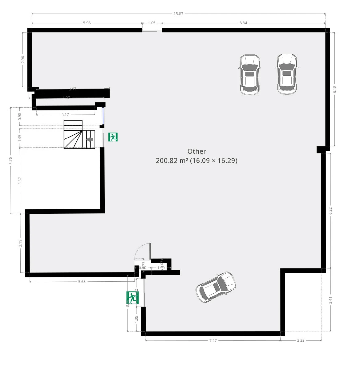 Barınaklar Blv.MigrosJet Altında 795m² Yeni Nesil Asansörlü Depo